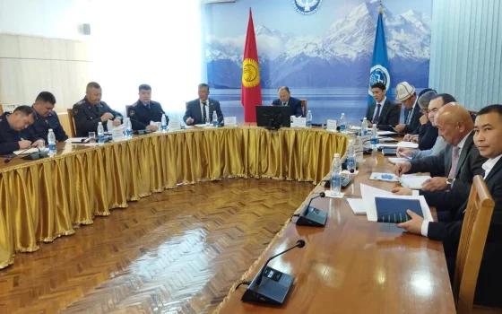 В Иссык-Кульской области обсудили усиление безопасности на дорогах